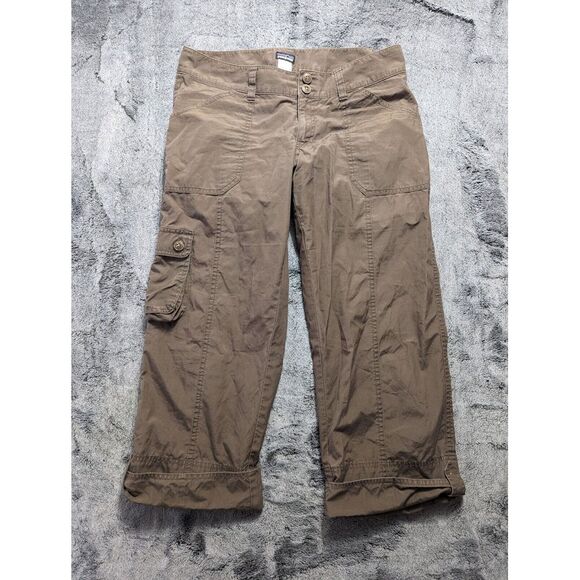 Patagonia Pants - Patagonia Casual Hiking Capris Women's Size 6 Brown